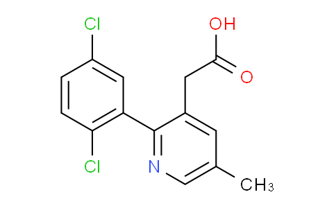 AM32502 | 1361837-05-9 | 2-(2,5-Dichlorophenyl)-5-methylpyridine-3-acetic acid