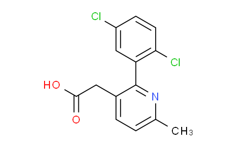 AM32504 | 1361806-06-5 | 2-(2,5-Dichlorophenyl)-6-methylpyridine-3-acetic acid