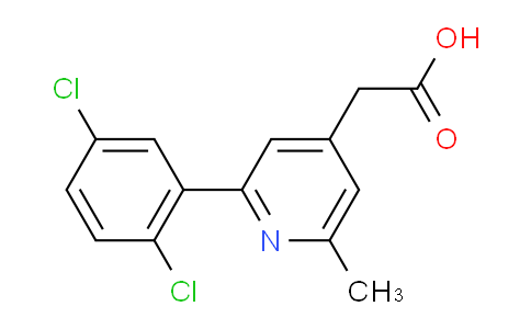 AM32505 | 1361744-20-8 | 2-(2,5-Dichlorophenyl)-6-methylpyridine-4-acetic acid