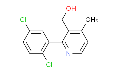 2-(2,5-Dichlorophenyl)-4-methylpyridine-3-methanol