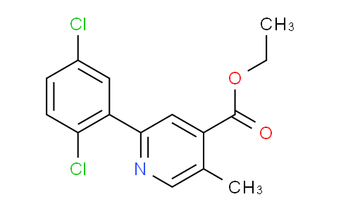 AM32525 | 1361806-45-2 | Ethyl 2-(2,5-dichlorophenyl)-5-methylisonicotinate