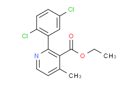 AM32528 | 1361716-59-7 | Ethyl 2-(2,5-dichlorophenyl)-4-methylnicotinate