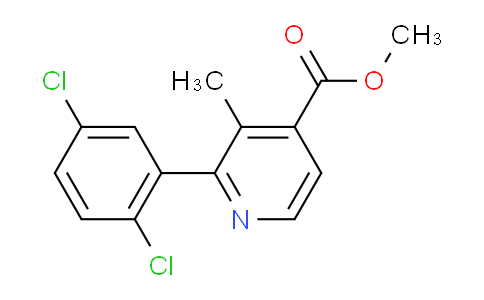 AM32532 | 1361875-36-6 | Methyl 2-(2,5-dichlorophenyl)-3-methylisonicotinate