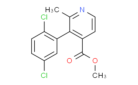 AM32534 | 1361744-67-3 | Methyl 3-(2,5-dichlorophenyl)-2-methylisonicotinate