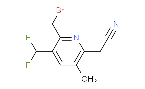 AM32542 | 1361699-01-5 | 2-(Bromomethyl)-3-(difluoromethyl)-5-methylpyridine-6-acetonitrile