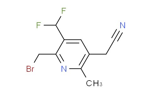 AM32544 | 1361844-12-3 | 2-(Bromomethyl)-3-(difluoromethyl)-6-methylpyridine-5-acetonitrile