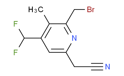 AM32546 | 1361881-45-9 | 2-(Bromomethyl)-4-(difluoromethyl)-3-methylpyridine-6-acetonitrile