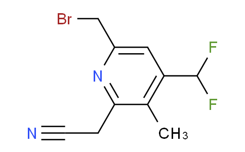 AM32548 | 1361802-97-2 | 6-(Bromomethyl)-4-(difluoromethyl)-3-methylpyridine-2-acetonitrile