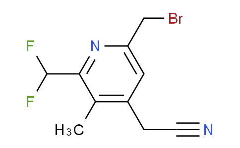 AM32552 | 1361803-08-8 | 6-(Bromomethyl)-2-(difluoromethyl)-3-methylpyridine-4-acetonitrile