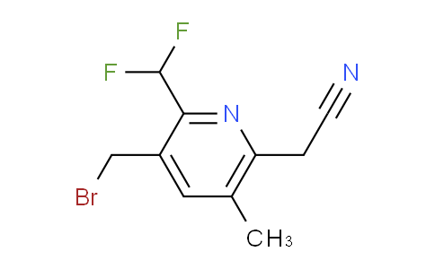 AM32556 | 1361855-61-9 | 3-(Bromomethyl)-2-(difluoromethyl)-5-methylpyridine-6-acetonitrile