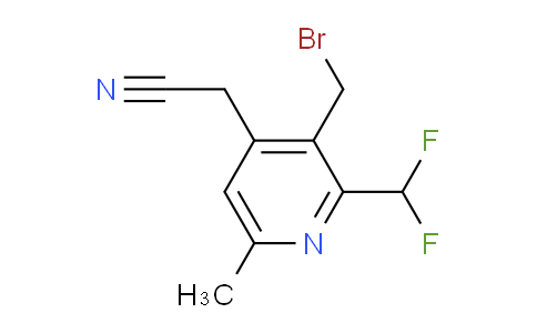 AM32557 | 1361496-95-8 | 3-(Bromomethyl)-2-(difluoromethyl)-6-methylpyridine-4-acetonitrile