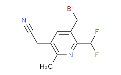 AM32558 | 1361883-55-7 | 3-(Bromomethyl)-2-(difluoromethyl)-6-methylpyridine-5-acetonitrile