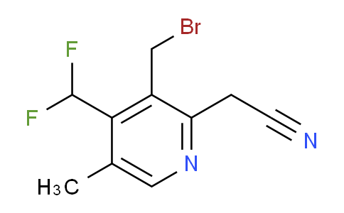 AM32561 | 1361769-40-5 | 3-(Bromomethyl)-4-(difluoromethyl)-5-methylpyridine-2-acetonitrile