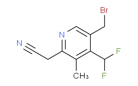 AM32562 | 1361866-58-1 | 5-(Bromomethyl)-4-(difluoromethyl)-3-methylpyridine-2-acetonitrile