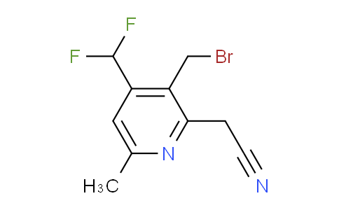 AM32563 | 1361881-58-4 | 3-(Bromomethyl)-4-(difluoromethyl)-6-methylpyridine-2-acetonitrile