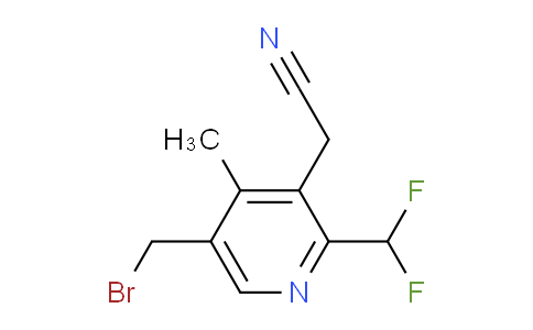 AM32575 | 1361497-12-2 | 5-(Bromomethyl)-2-(difluoromethyl)-4-methylpyridine-3-acetonitrile