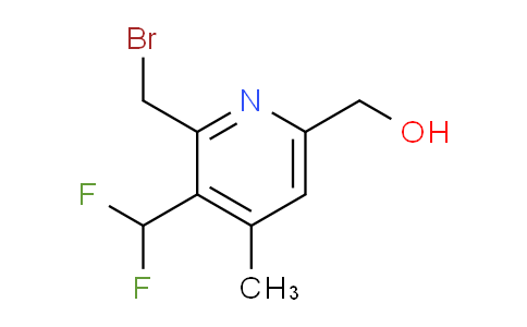 2-(Bromomethyl)-3-(difluoromethyl)-4-methylpyridine-6-methanol
