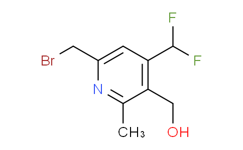 6-(Bromomethyl)-4-(difluoromethyl)-2-methylpyridine-3-methanol
