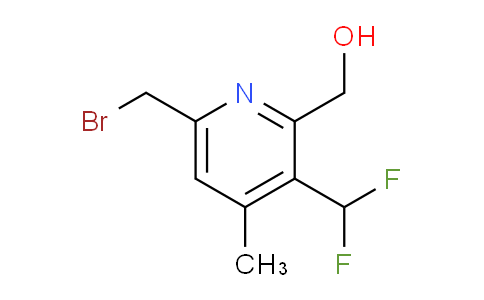 6-(Bromomethyl)-3-(difluoromethyl)-4-methylpyridine-2-methanol