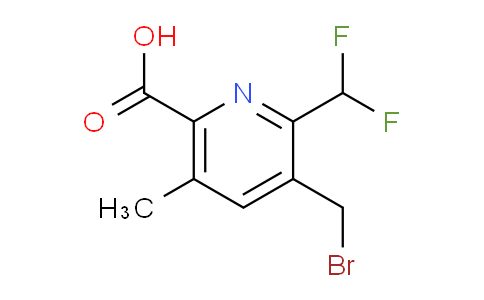 AM32726 | 1361749-76-9 | 3-(Bromomethyl)-2-(difluoromethyl)-5-methylpyridine-6-carboxylic acid