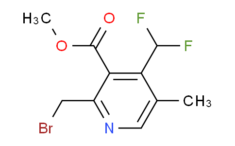 AM32747 | 1361856-64-5 | Methyl 2-(bromomethyl)-4-(difluoromethyl)-5-methylpyridine-3-carboxylate