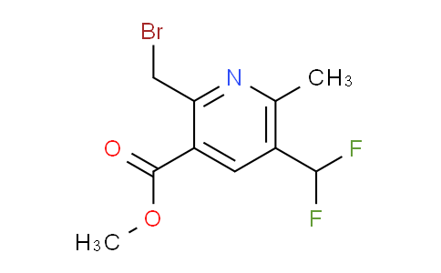 AM32756 | 1361498-33-0 | Methyl 2-(bromomethyl)-5-(difluoromethyl)-6-methylpyridine-3-carboxylate