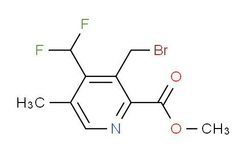 AM32771 | 1361693-56-2 | Methyl 3-(bromomethyl)-4-(difluoromethyl)-5-methylpyridine-2-carboxylate
