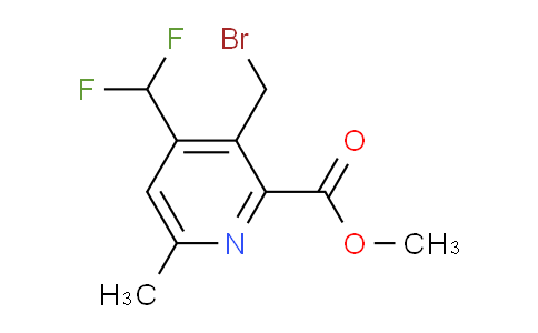 AM32773 | 1361750-62-0 | Methyl 3-(bromomethyl)-4-(difluoromethyl)-6-methylpyridine-2-carboxylate
