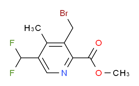 AM32777 | 1361856-75-8 | Methyl 3-(bromomethyl)-5-(difluoromethyl)-4-methylpyridine-2-carboxylate
