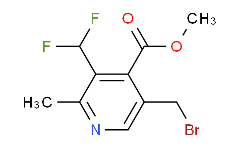 AM32780 | 1361805-04-0 | Methyl 5-(bromomethyl)-3-(difluoromethyl)-2-methylpyridine-4-carboxylate