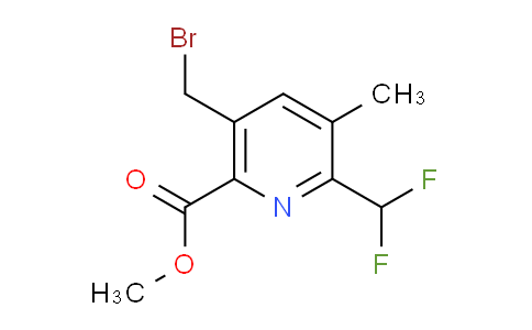 AM32794 | 1361885-02-0 | Methyl 5-(bromomethyl)-2-(difluoromethyl)-3-methylpyridine-6-carboxylate