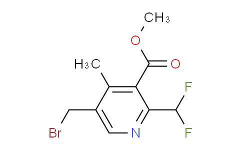 AM32795 | 1361693-67-5 | Methyl 5-(bromomethyl)-2-(difluoromethyl)-4-methylpyridine-3-carboxylate