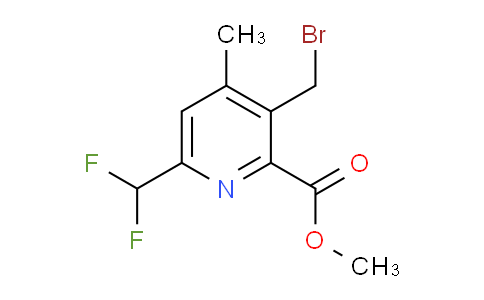 AM32796 | 1361814-52-9 | Methyl 3-(bromomethyl)-6-(difluoromethyl)-4-methylpyridine-2-carboxylate