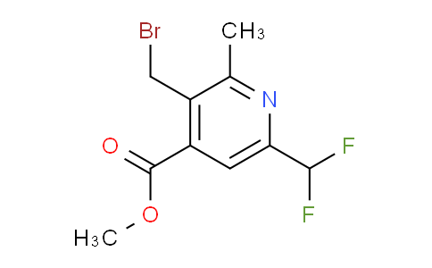 AM32798 | 1361853-71-5 | Methyl 3-(bromomethyl)-6-(difluoromethyl)-2-methylpyridine-4-carboxylate