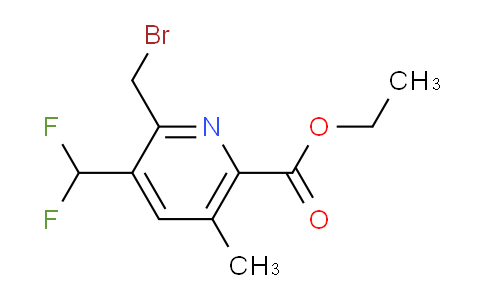 AM32802 | 1361845-56-8 | Ethyl 2-(bromomethyl)-3-(difluoromethyl)-5-methylpyridine-6-carboxylate