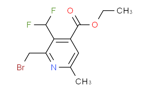 AM32803 | 1361827-87-3 | Ethyl 2-(bromomethyl)-3-(difluoromethyl)-6-methylpyridine-4-carboxylate