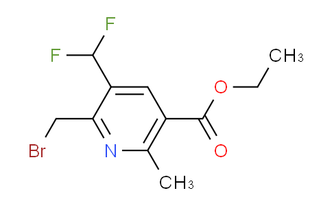 AM32804 | 1361915-13-0 | Ethyl 2-(bromomethyl)-3-(difluoromethyl)-6-methylpyridine-5-carboxylate