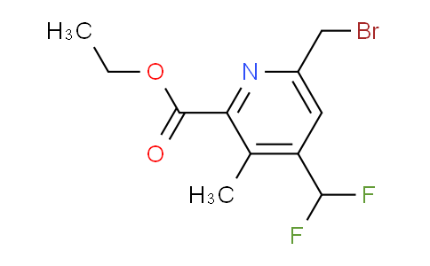 AM32808 | 1361697-39-3 | Ethyl 6-(bromomethyl)-4-(difluoromethyl)-3-methylpyridine-2-carboxylate