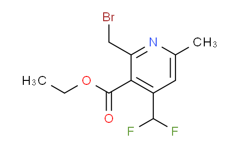 AM32809 | 1361693-72-2 | Ethyl 2-(bromomethyl)-4-(difluoromethyl)-6-methylpyridine-3-carboxylate