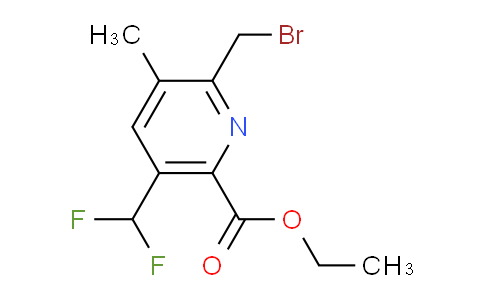 AM32812 | 1361853-78-2 | Ethyl 2-(bromomethyl)-5-(difluoromethyl)-3-methylpyridine-6-carboxylate