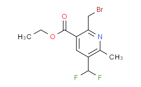 AM32816 | 1361845-62-6 | Ethyl 2-(bromomethyl)-5-(difluoromethyl)-6-methylpyridine-3-carboxylate