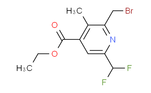 AM32817 | 1361805-31-3 | Ethyl 2-(bromomethyl)-6-(difluoromethyl)-3-methylpyridine-4-carboxylate