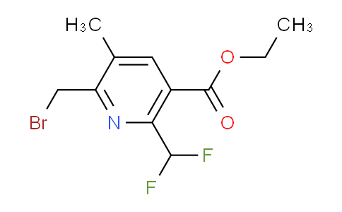 AM32818 | 1361697-45-1 | Ethyl 2-(bromomethyl)-6-(difluoromethyl)-3-methylpyridine-5-carboxylate