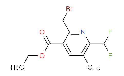 AM32821 | 1361814-70-1 | Ethyl 2-(bromomethyl)-6-(difluoromethyl)-5-methylpyridine-3-carboxylate