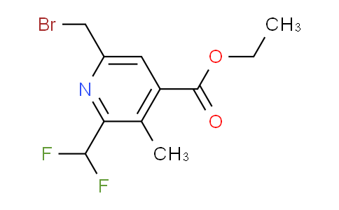 AM32822 | 1361867-95-9 | Ethyl 6-(bromomethyl)-2-(difluoromethyl)-3-methylpyridine-4-carboxylate