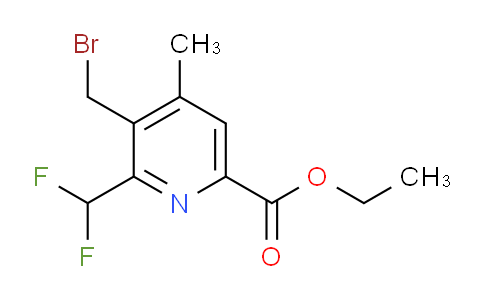 AM32824 | 1361898-14-7 | Ethyl 3-(bromomethyl)-2-(difluoromethyl)-4-methylpyridine-6-carboxylate
