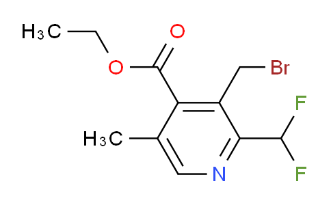 AM32825 | 1361693-76-6 | Ethyl 3-(bromomethyl)-2-(difluoromethyl)-5-methylpyridine-4-carboxylate
