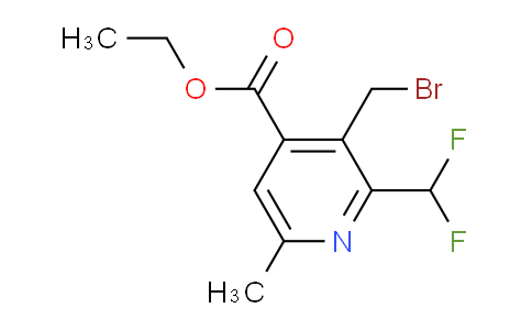 AM32827 | 1361498-72-7 | Ethyl 3-(bromomethyl)-2-(difluoromethyl)-6-methylpyridine-4-carboxylate