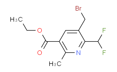 AM32828 | 1361750-86-8 | Ethyl 3-(bromomethyl)-2-(difluoromethyl)-6-methylpyridine-5-carboxylate
