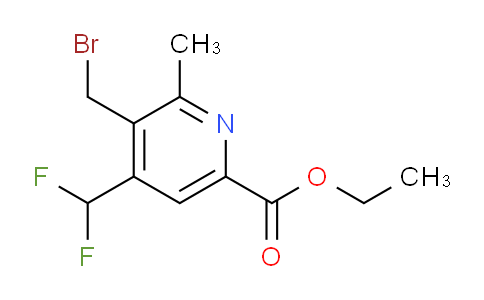 AM32830 | 1361845-69-3 | Ethyl 3-(bromomethyl)-4-(difluoromethyl)-2-methylpyridine-6-carboxylate